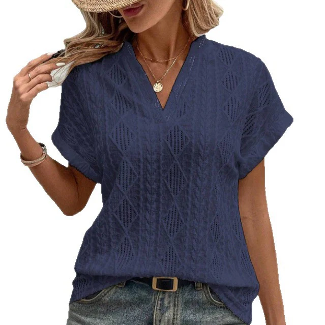 Damen Kurzarmbluse Heidi-Mode - Image 10