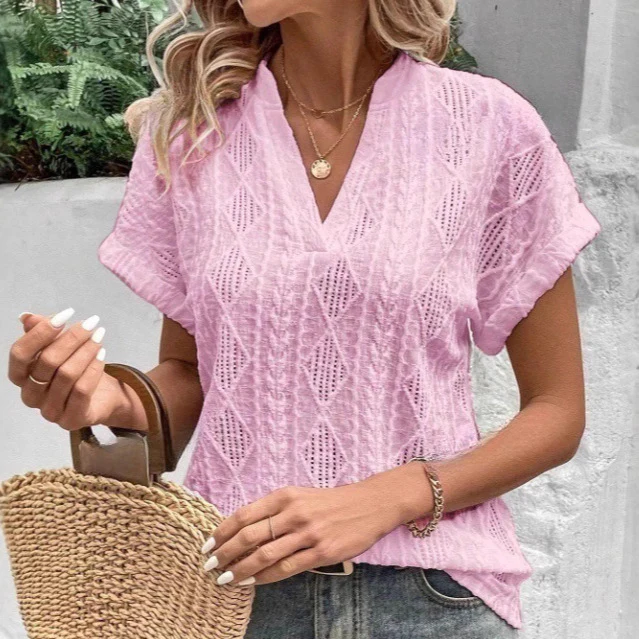 Damen Kurzarmbluse Heidi-Mode - Image 7