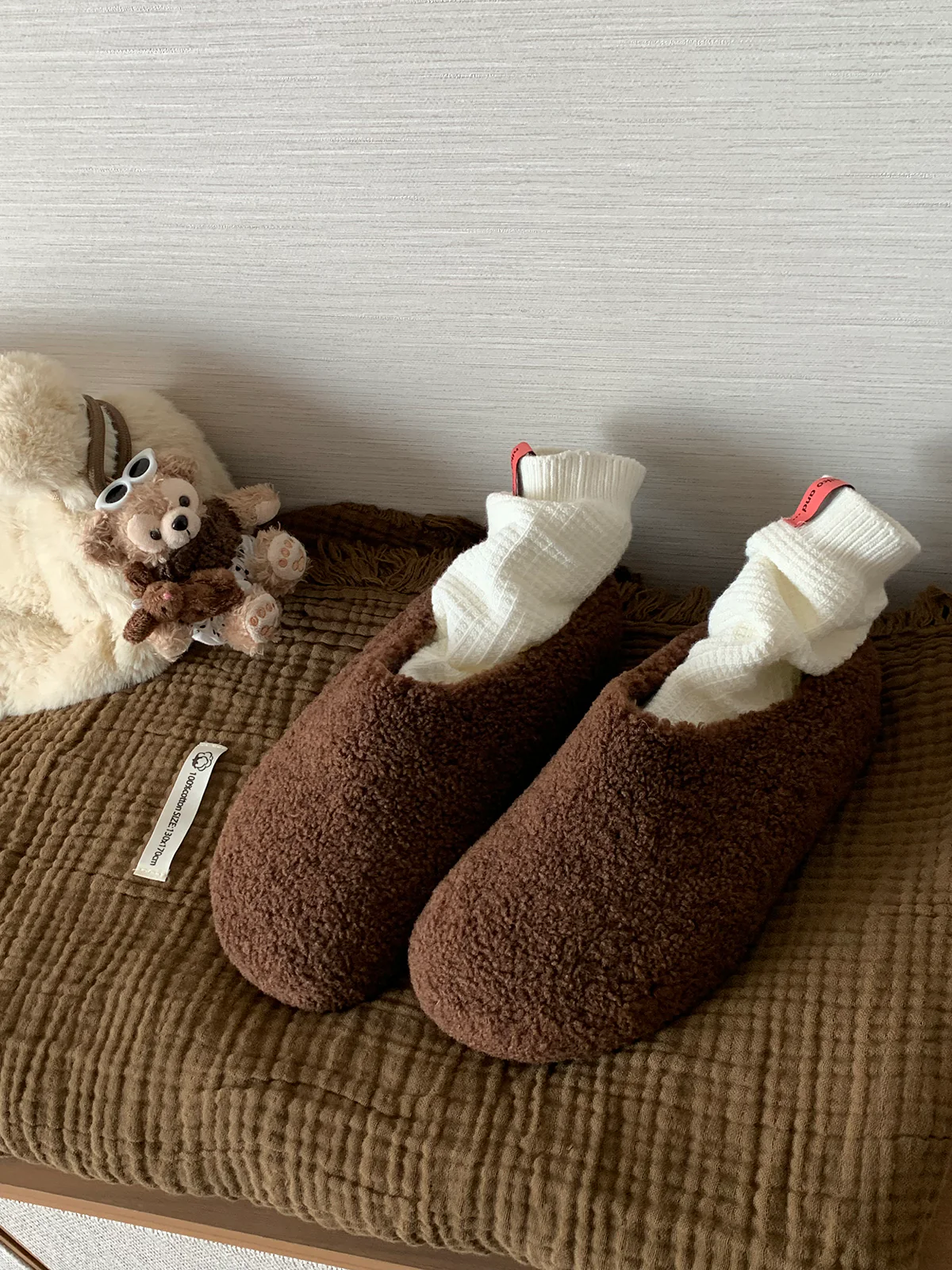 Damen Kuschelige Hausschuhe mit weichem Innenfutter und Komfortsohle Heidi Mode - Image 7
