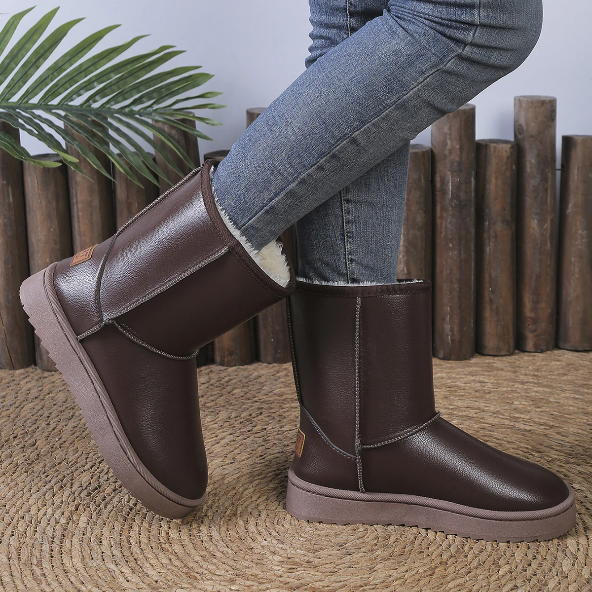 Damen Kuschelige Winterboots Heidi Mode - Image 3