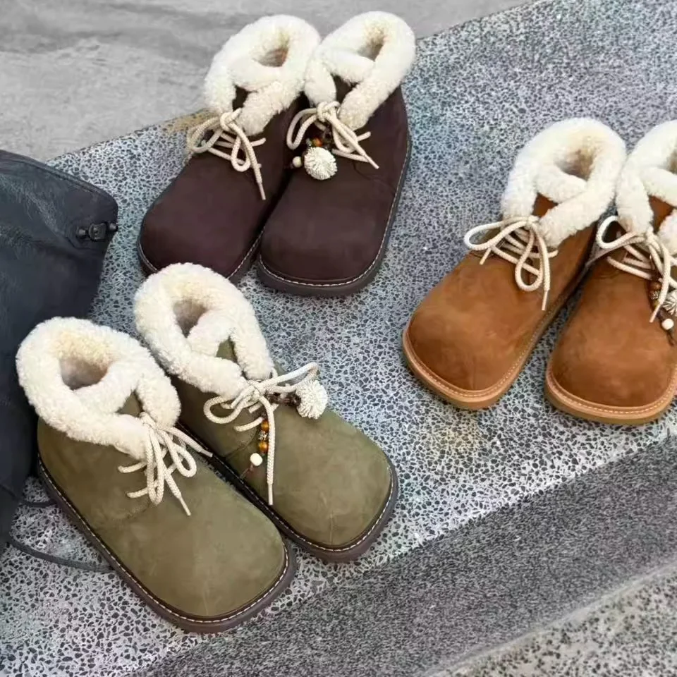 Damen Kuschelige Winterboots mit weichem Kunstfellkragen Heidi Mode - Image 4