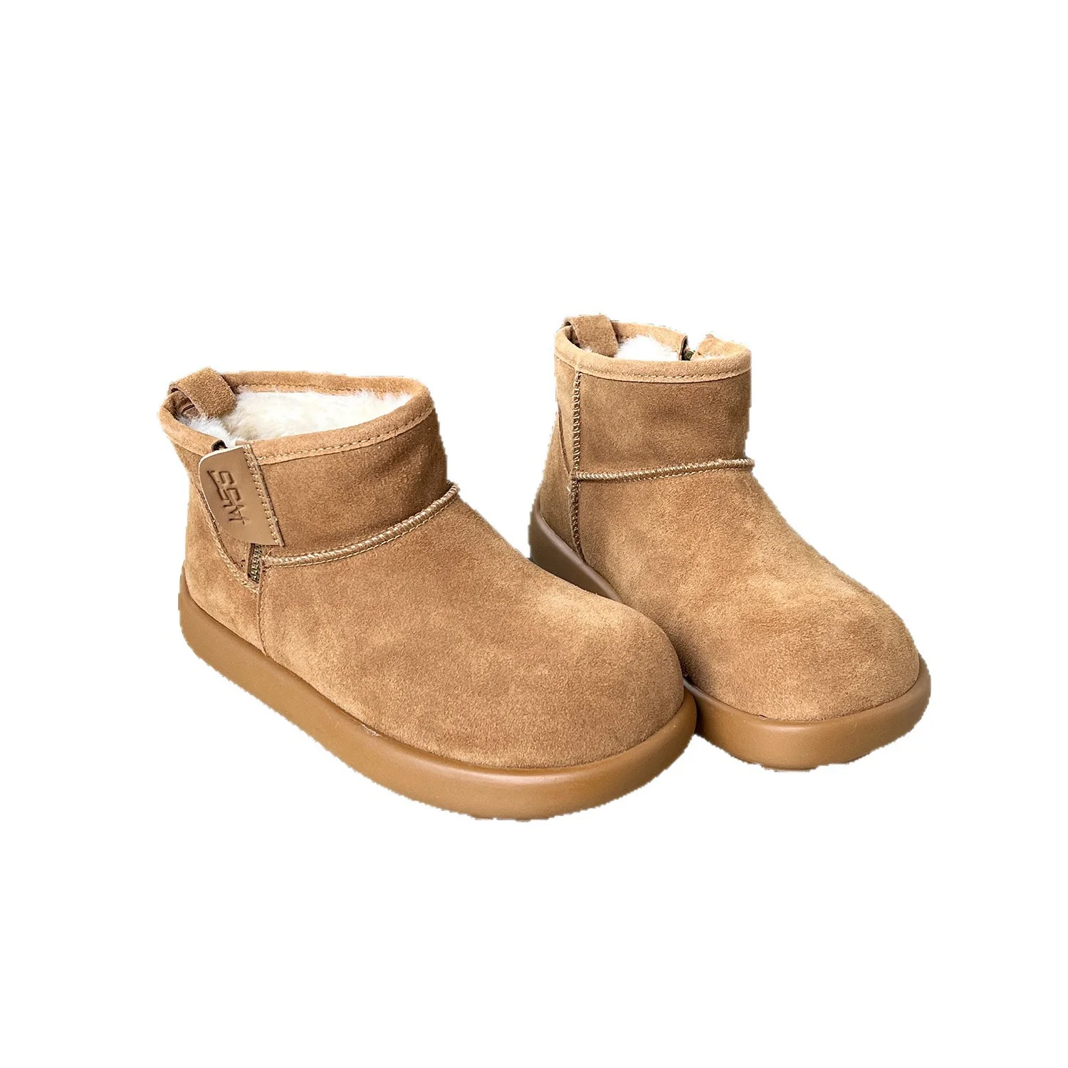 Damen kuschelige Winterstiefel aus weichem Wildleder mit warmem Innenfutter Heidi Mode - Image 5
