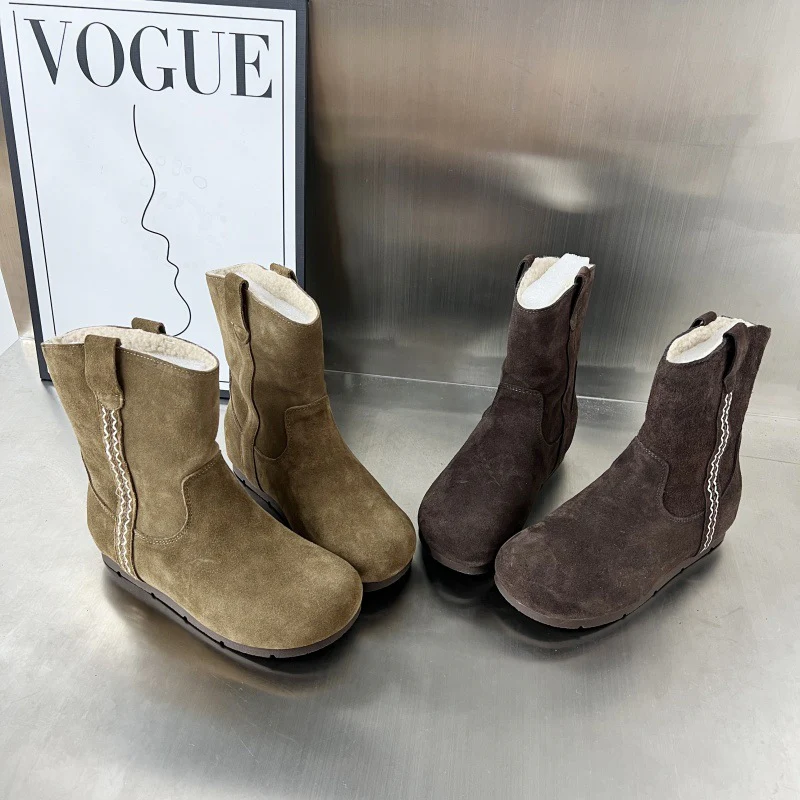 Damen Kuschelige Winterstiefel mit hohem Komfort und weichem Innenfutter Heidi Mode - Image 2