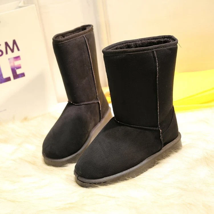 Damen Kuschelstiefel mit warmem Innenfutter und rutschfester Sohle Heidi Mode - Image 2