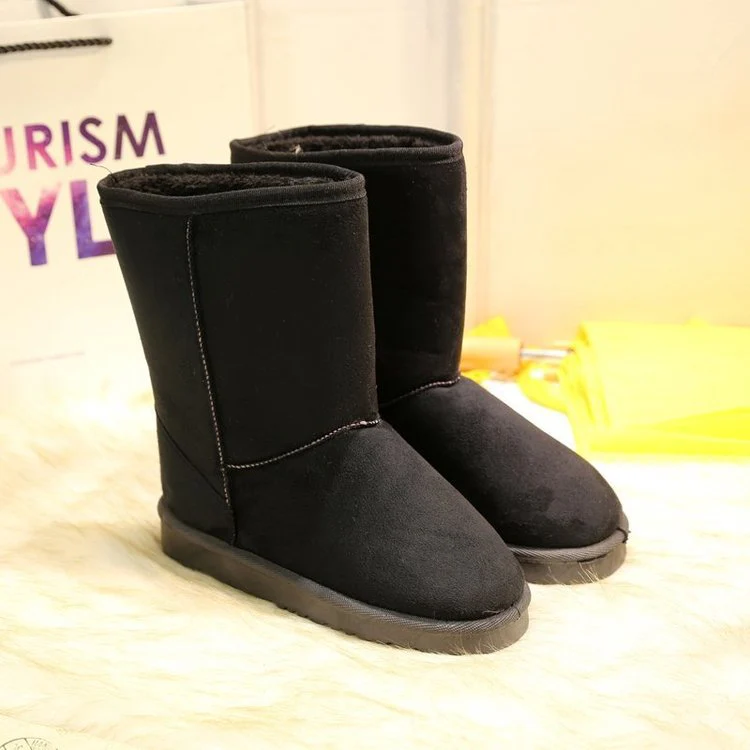 Damen Kuschelstiefel mit warmem Innenfutter und rutschfester Sohle Heidi Mode - Image 5