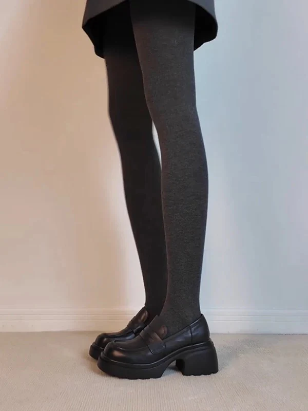 Damen Langstrumpfhose mit mittlerem Bund und weichem Material Heidi Mode - Image 6