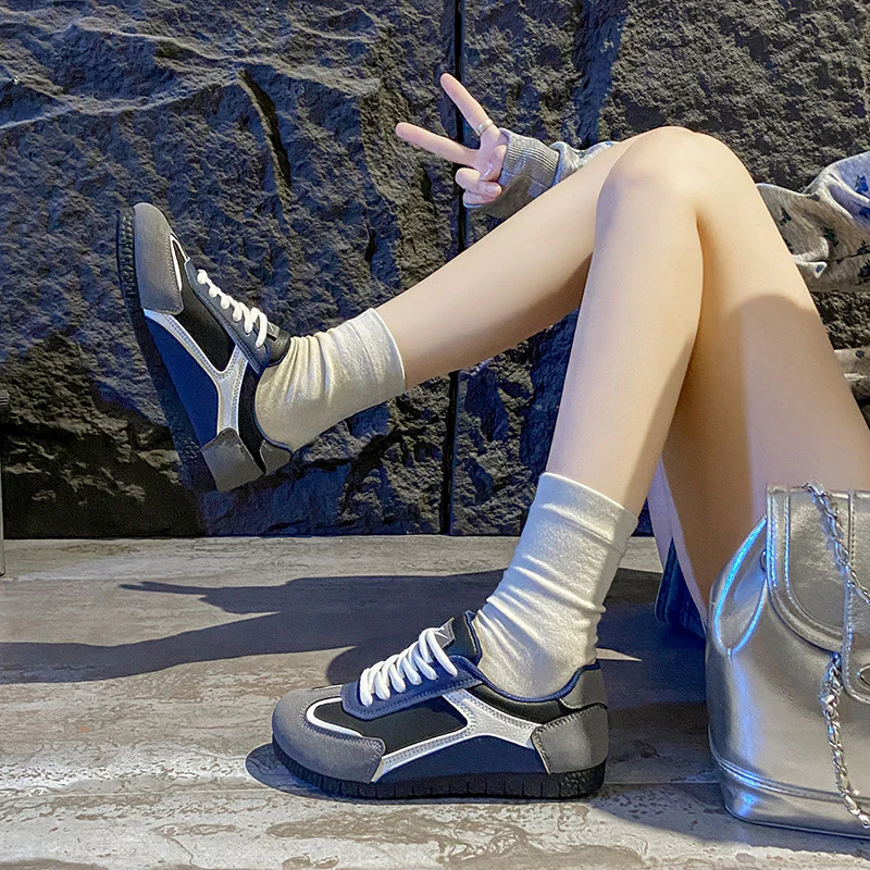 Damen lässige Freizeitsneaker mit atmungsaktiver Mesh-Oberfläche und dämpfender Laufsohle Heidi Mode - Image 4