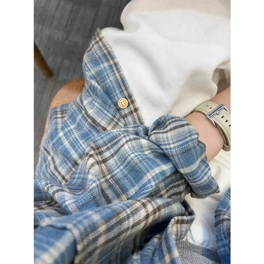 Damen lässige Karottenjeans mit weitem Bein und Oversized-Hemd Heidi-Mode - Image 4