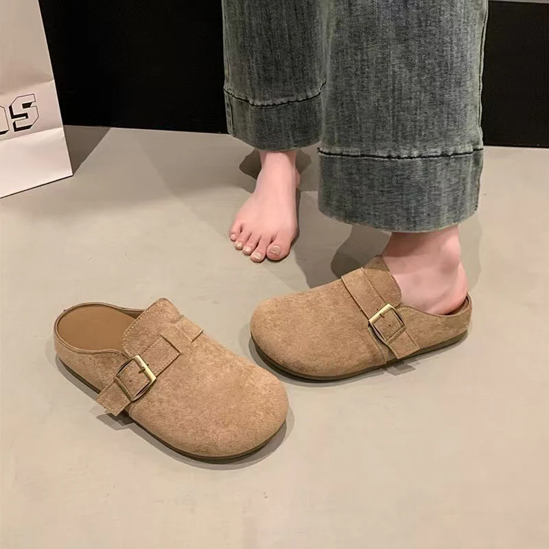 Damen Lässige Mokassins mit verstellbarem Schnallenverschluss Heidi Mode - Image 3