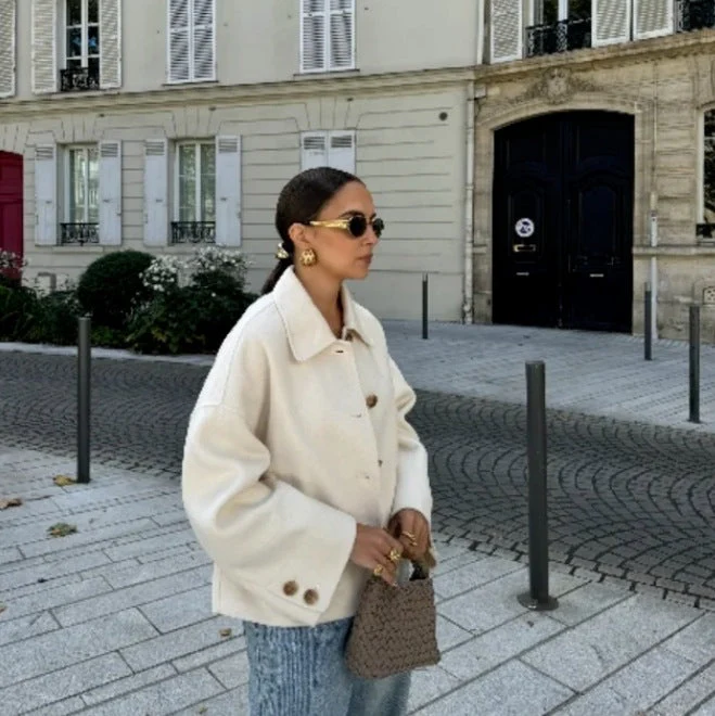 Damen Lässige Oversized-Jacke Aus Hochwertigem Fleece Heidi-Mode