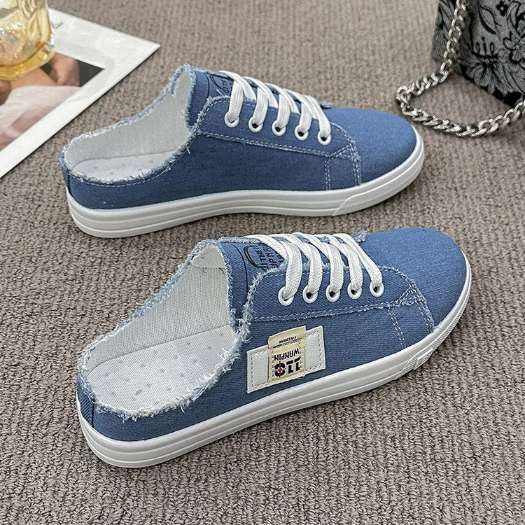 Damen lässige Slip-On Sneakers mit modischen Fransen und atmungsaktiver Sohle Heidi Mode - Image 6