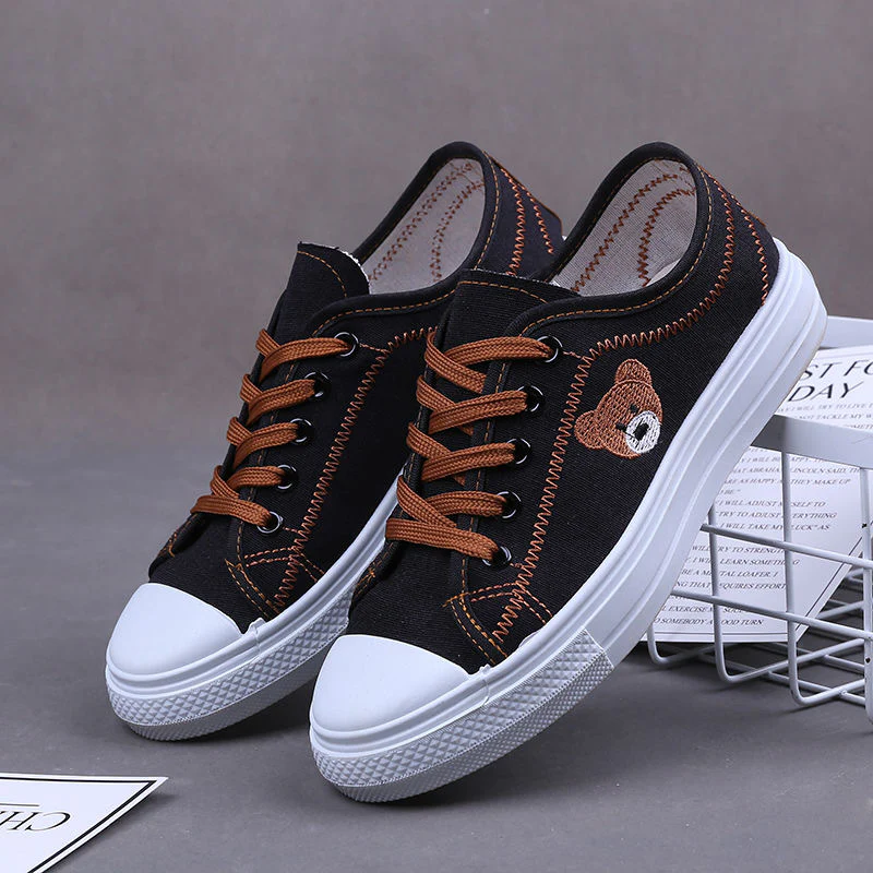 Damen lässige Sneaker mit Bärenmotiven Heidi Mode - Image 6