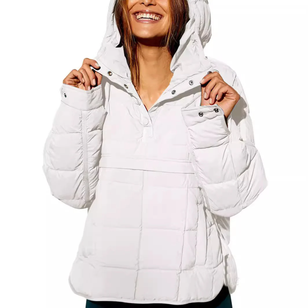 Damen lässige Winterjacke mit Steppdesign und Kragen Heidi-Mode - Image 11