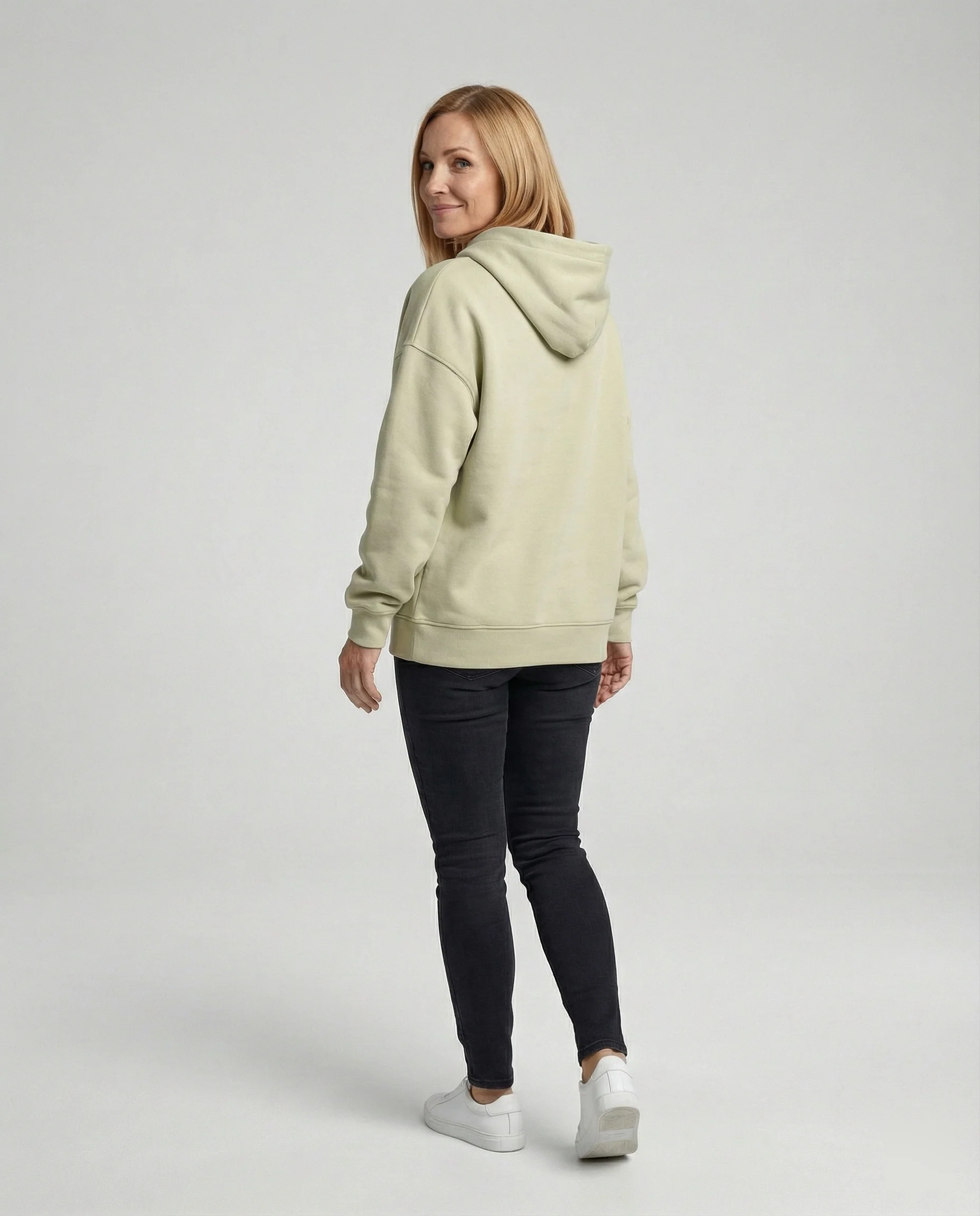 Damen Oversized Hoodie mit Kapuze