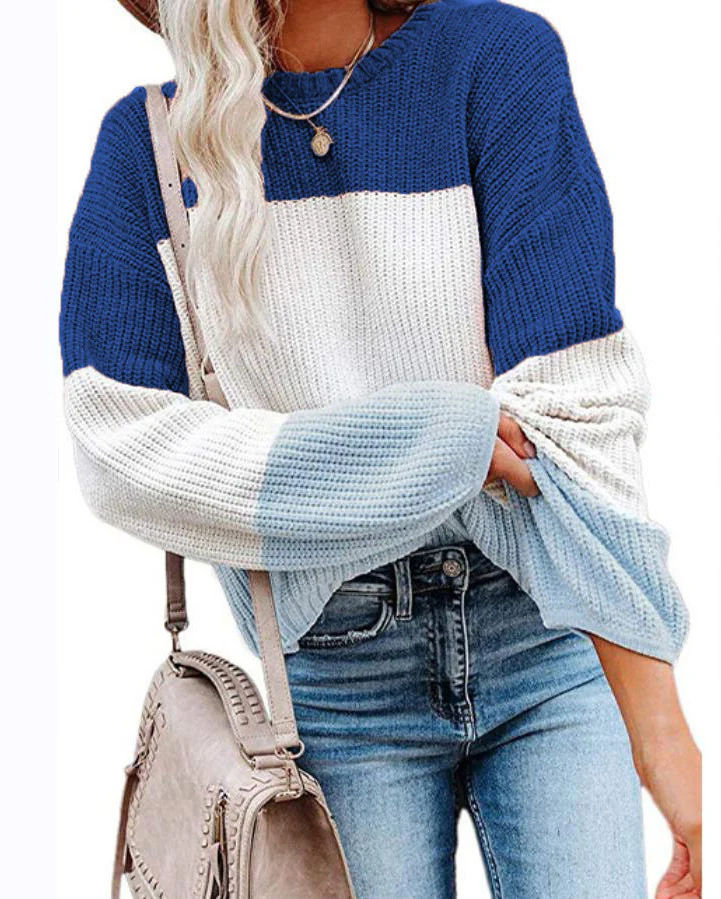 Damen lässiger Strickpullover Heidi-Mode - Image 3
