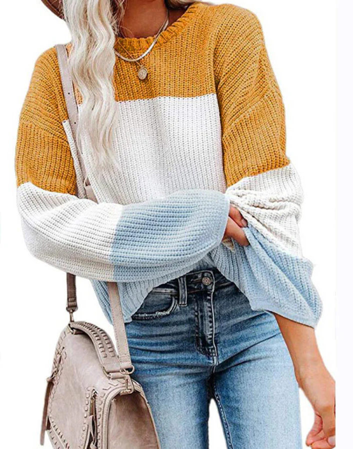 Damen lässiger Strickpullover Heidi-Mode - Image 5