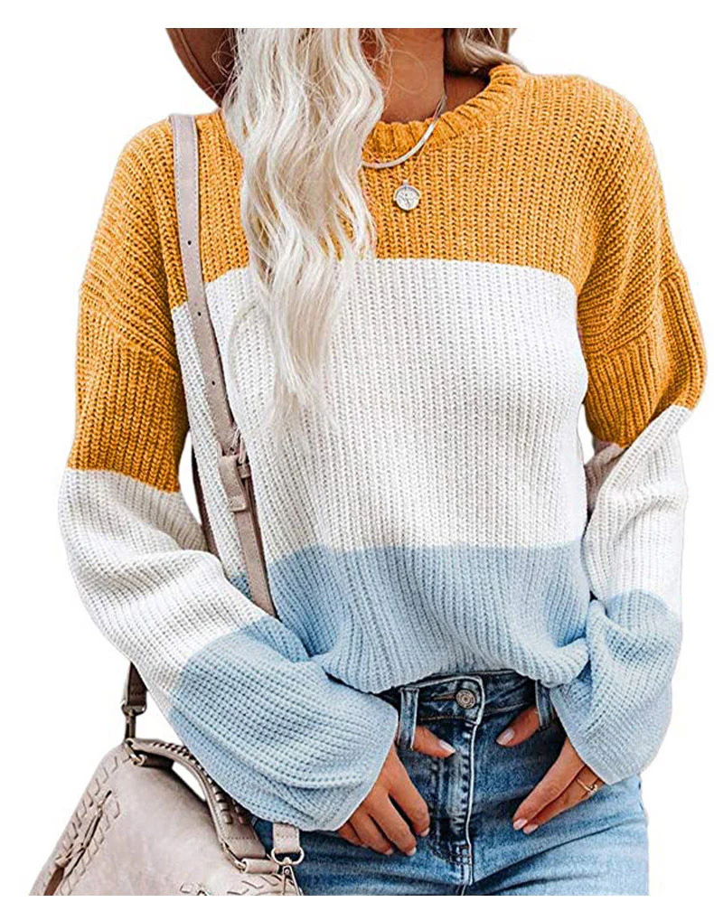 Damen lässiger Strickpullover Heidi-Mode - Image 8