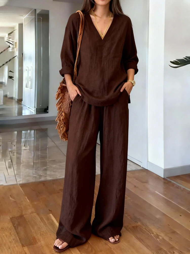 Damen Lässiger und eleganter Lounge-Anzug Heidi-Mode - Image 4
