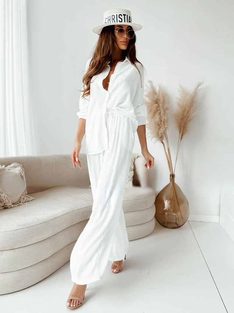 Damen Lässiges Hemd mit Weitem Schnitt und Elegantem Stoff Heidi-Mode - Image 8