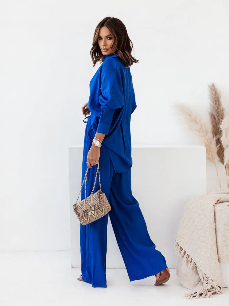 Damen Lässiges Hemd mit Weitem Schnitt und Elegantem Stoff Heidi-Mode - Image 9