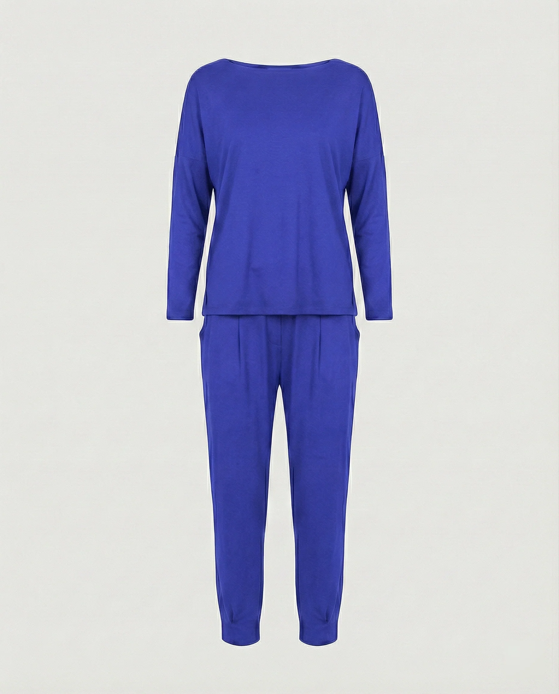 Jogginganzug Damen Lounge-Set mit weiten Ärmeln und Taschen - Image 9