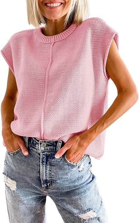 Damen lässiges Strickoberteil mit überschnittenen Schultern und strukturierter Textur Heidi-Mode - Image 9