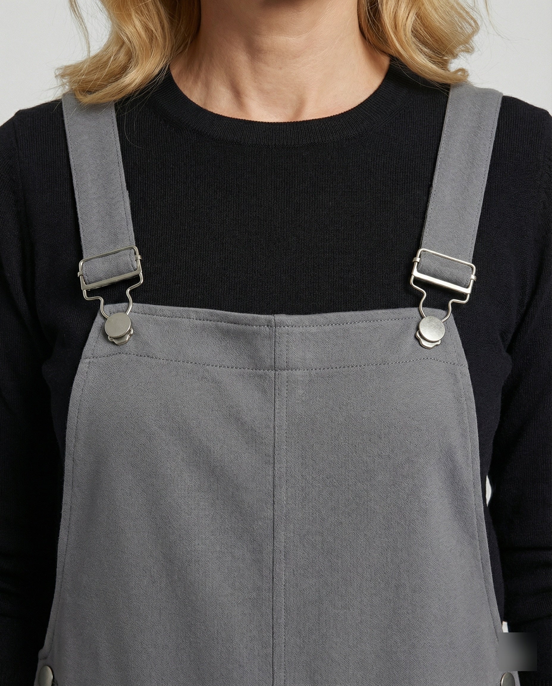 Damen Latzhose mit weitem Bein - Image 3