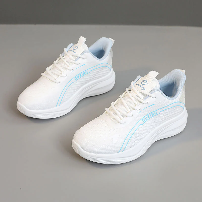 Damen Lauf-Sneaker mit atmungsaktivem Mesh-Obermaterial und dämpfender Sohle Heidi Mode - Image 2