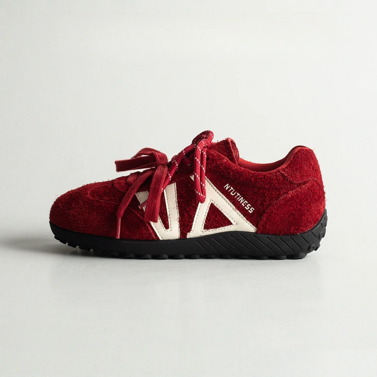Damen Lauf Sneakers mit Sportlichem Design und Hochwertigem Wildleder Heidi Mode - Image 7