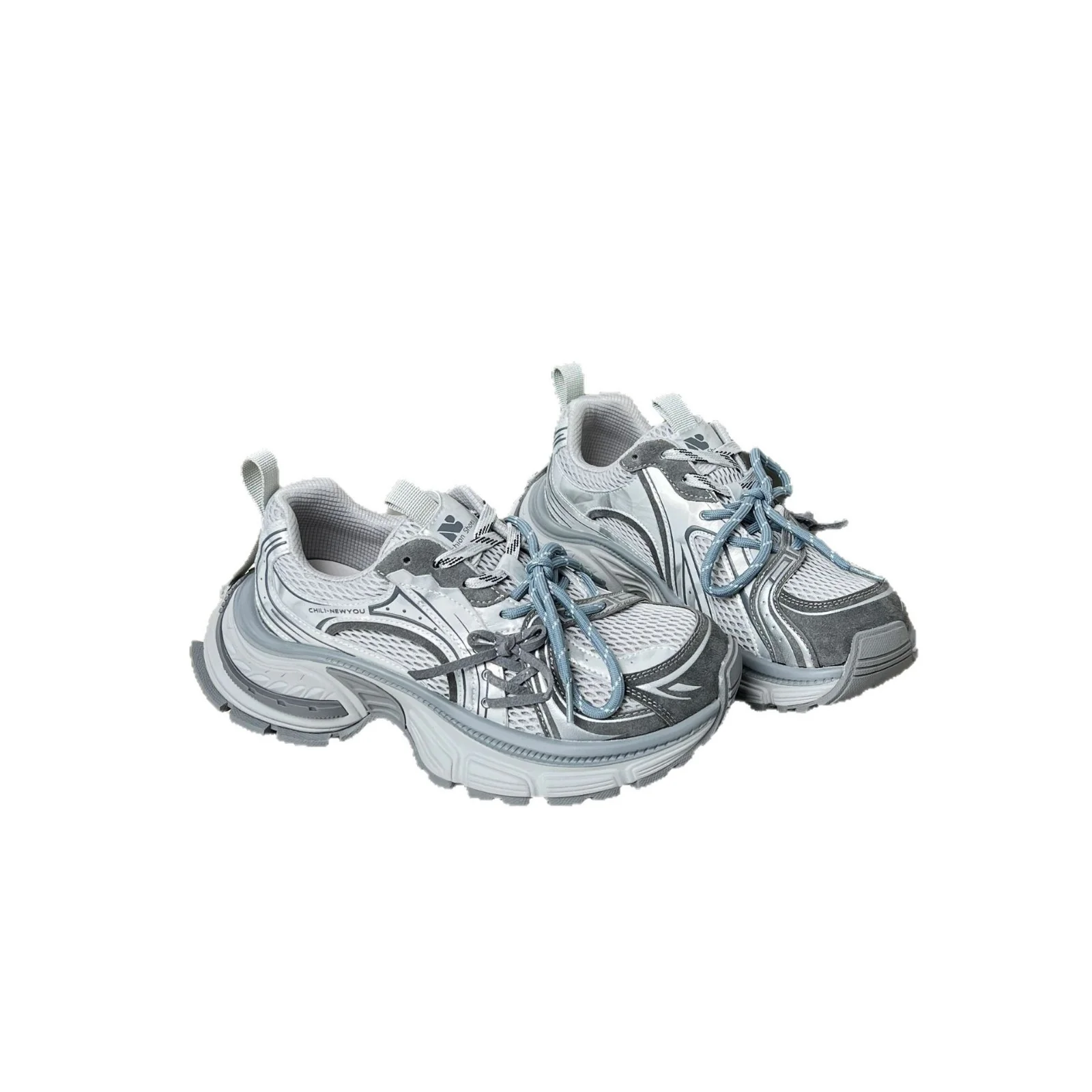 Damen Lauf- und Fitness-Sneakers mit atmungsaktivem Mesh und dämpfendem Fußbett Heidi Mode - Image 5
