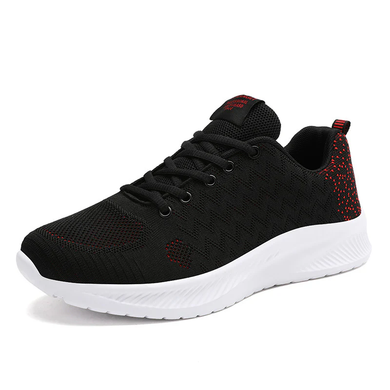 Damen Laufende Sneakers mit atmungsaktivem gestricktem Obermaterial und stoßdämpfender Sohle Heidi Mode - Image 4
