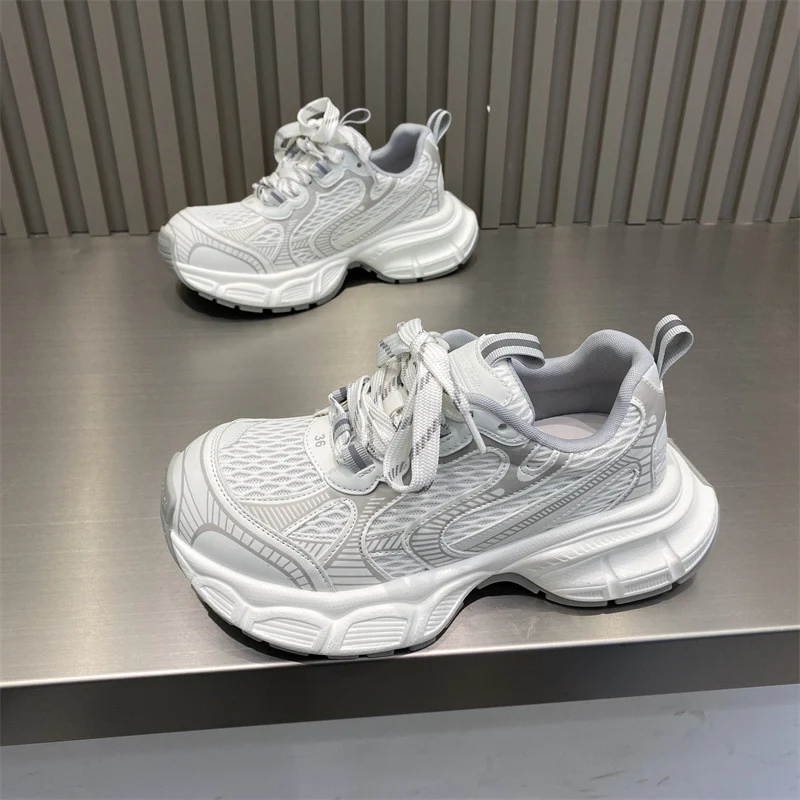 Damen Laufkomfort Sneakers mit atmungsaktiver Netzstruktur und dämpfendem Sohlenprofil Heidi Mode - Image 7