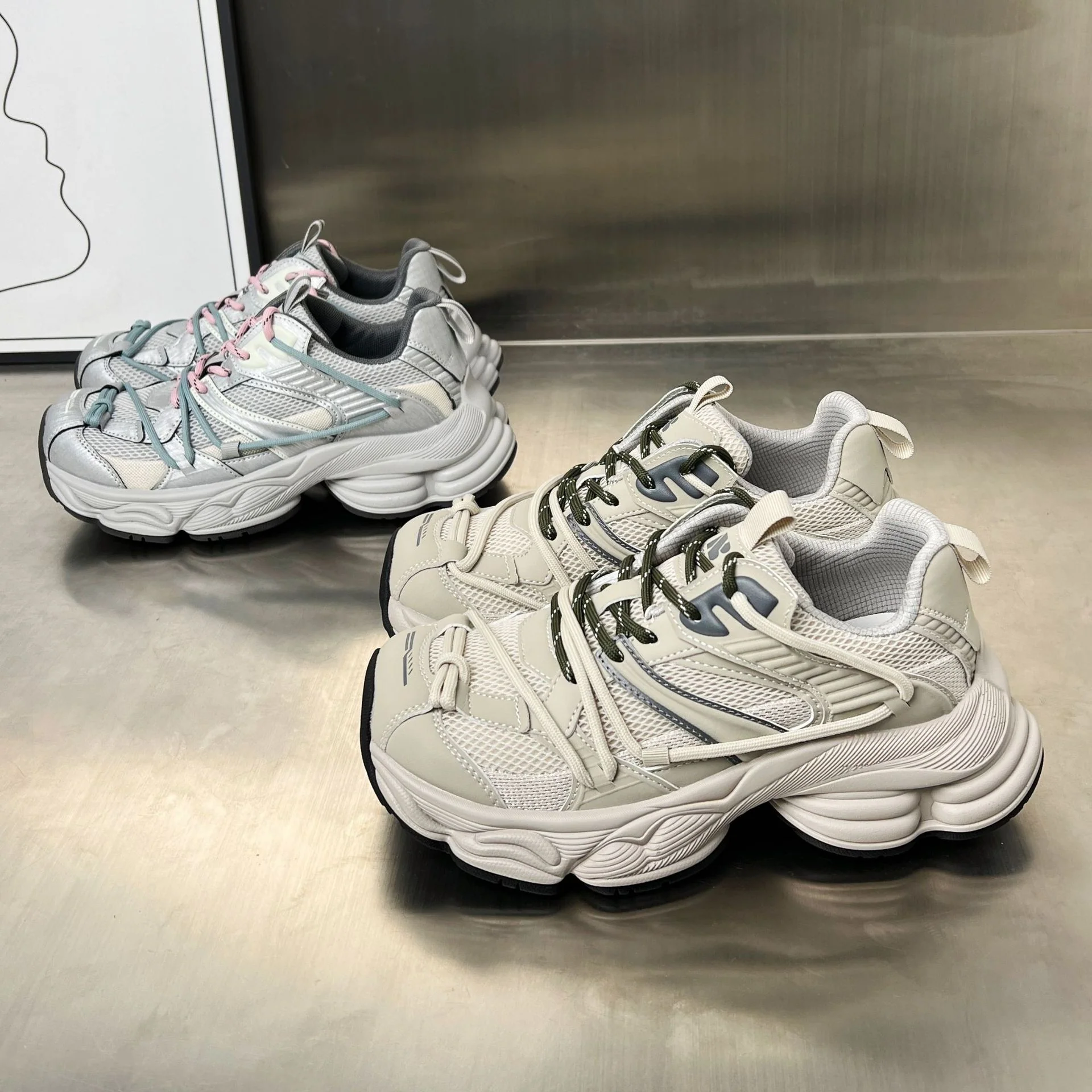 Damen Laufstil Sneakers Heidi Mode - Image 3