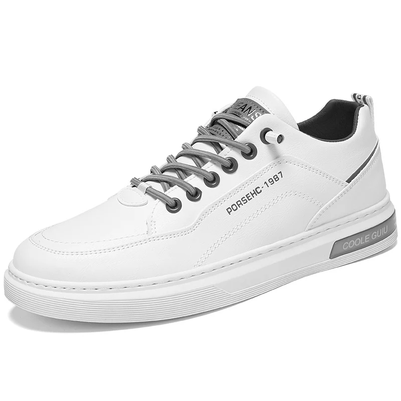 Damen Leder Sneakers mit modischen Akzenten und dämpfendem Sohlenprofil Heidi Mode - Image 5