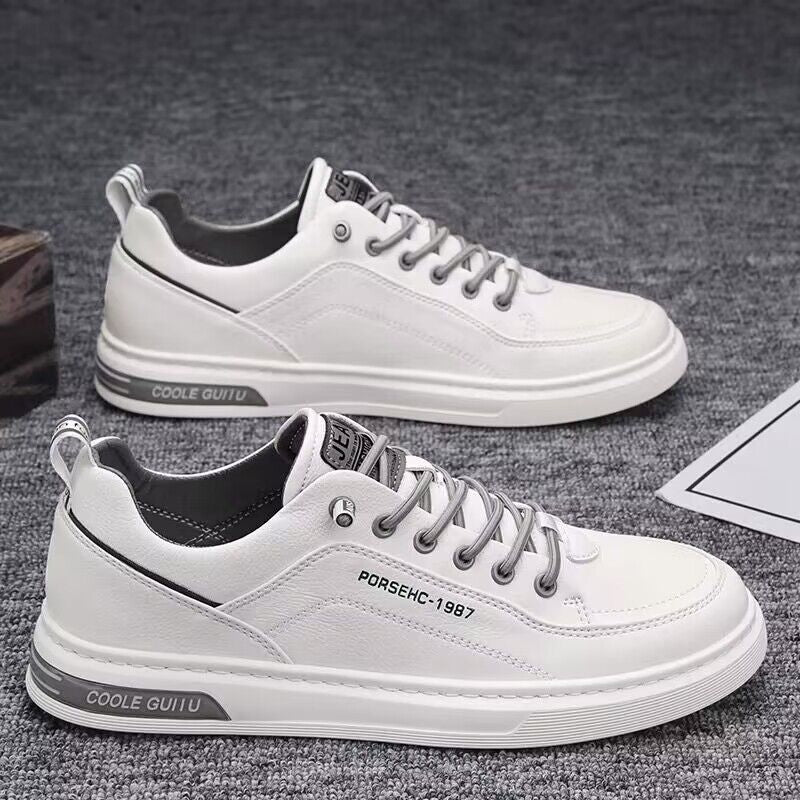 Damen Leder Sneakers mit modischen Akzenten und dämpfendem Sohlenprofil Heidi Mode - Image 6
