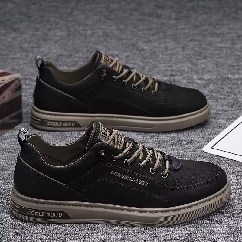 Damen Leder Sneakers mit modischen Akzenten und dämpfendem Sohlenprofil Heidi Mode - Image 8
