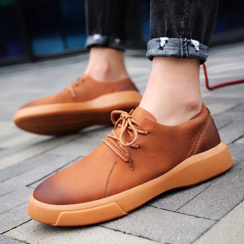 Damen Lederschuhe mit modernem Design und bequemem Dämpfungssystem Heidi Mode - Image 3