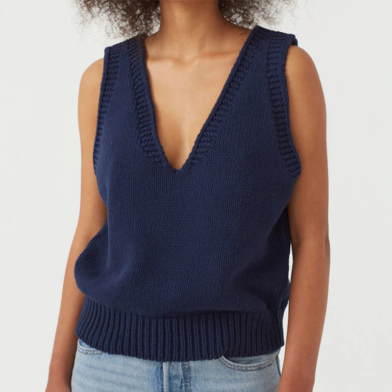 Damen legerer Strickpullover Heidi-Mode - Image 4
