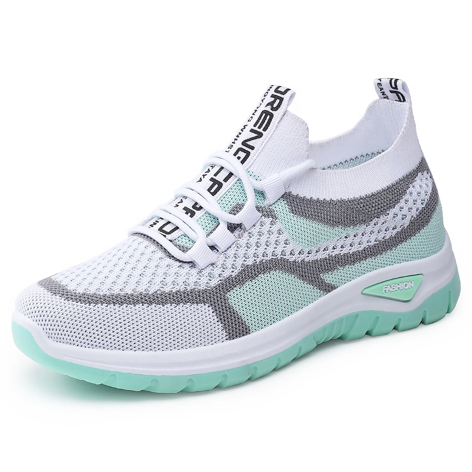 Damen Leichte Komfort Sneakers mit atmungsaktivem Strickdesign und ergonomischer Dämpfung Heidi Mode - Image 6