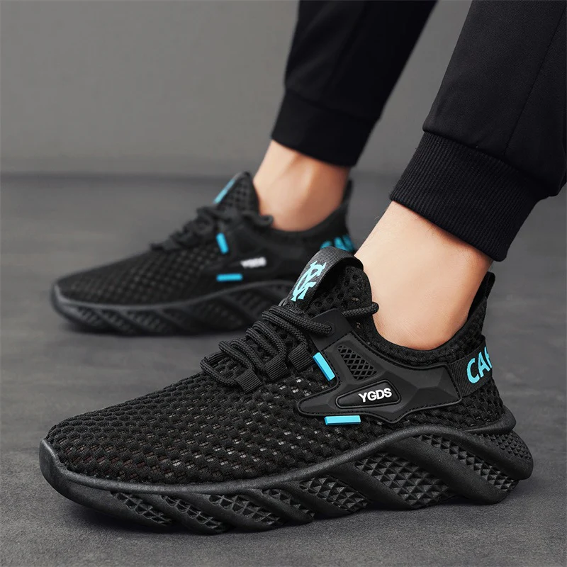 Damen Leichte Lauf-Sneaker mit atmungsaktivem Mesh-Obermaterial und rutschfester Sohle Heidi Mode - Image 3