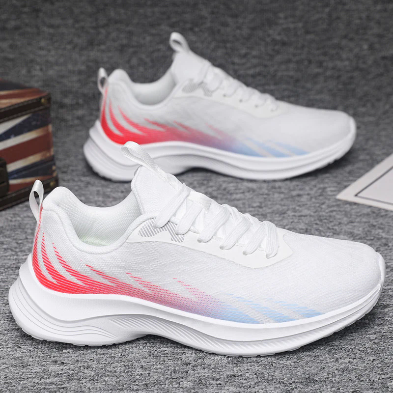 Damen leichte Lauf Sneakers mit atmungsaktiver Oberflächenstruktur Heidi Mode - Image 2