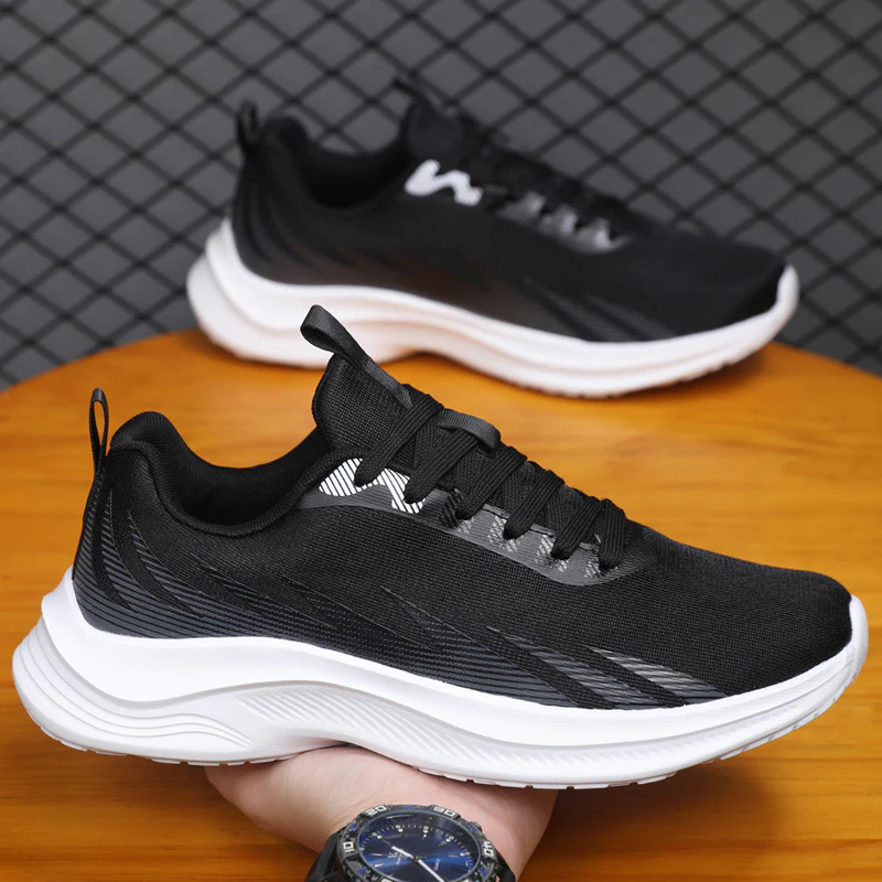Damen leichte Lauf Sneakers mit atmungsaktiver Oberflächenstruktur Heidi Mode - Image 7