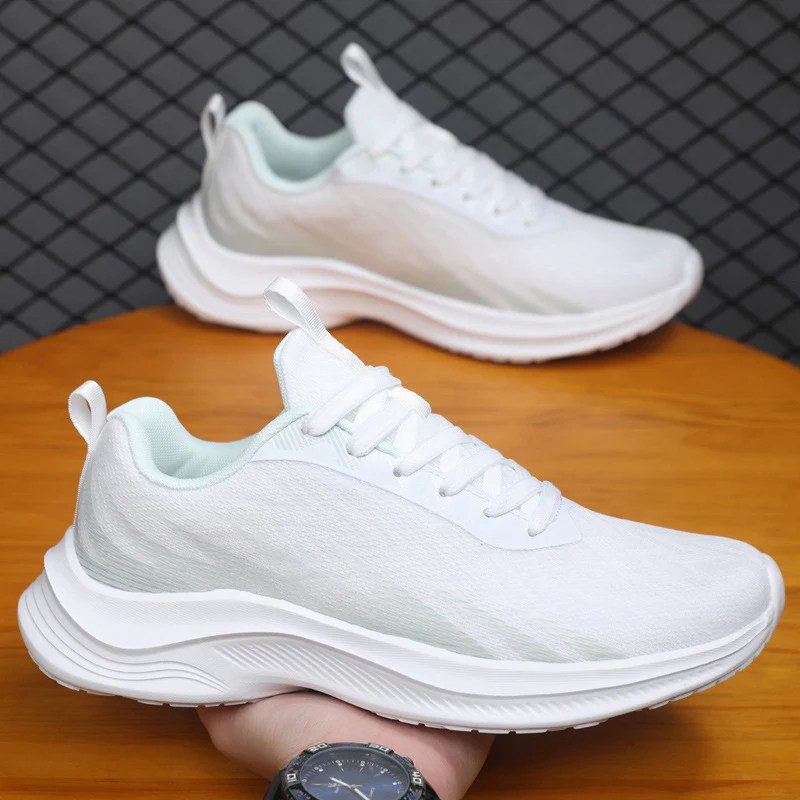 Damen leichte Lauf Sneakers mit atmungsaktiver Oberflächenstruktur Heidi Mode - Image 9