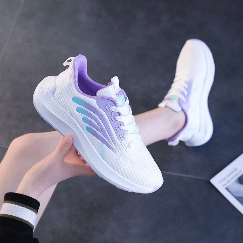 Damen Leichte Lauf- und Freizeitsneaker mit atmungsaktiver Oberseite und rutschfester Sohle Heidi Mode - Image 2