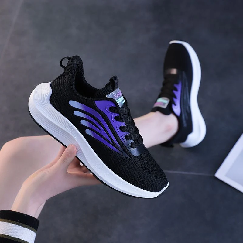 Damen Leichte Lauf- und Freizeitsneaker mit atmungsaktiver Oberseite und rutschfester Sohle Heidi Mode - Image 6