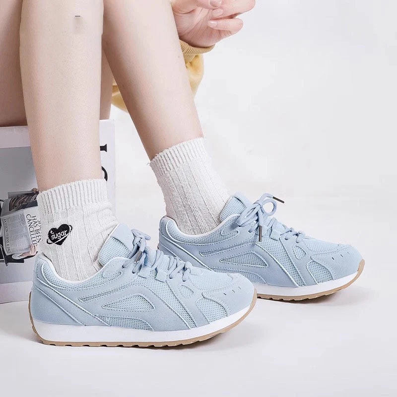 Damen Leichte Laufschuhe mit atmungsaktivem Mesh-Obermaterial und dämpfender Sohle Heidi Mode - Image 4
