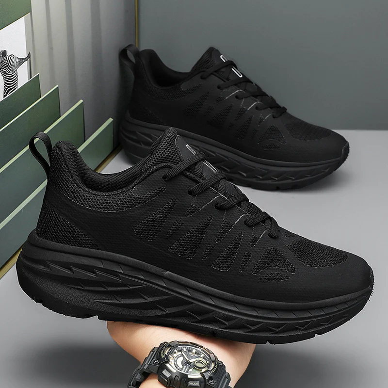 Damen Leichte Laufschuhe mit atmungsaktiver Konstruktion und stoßdämpfendem Sohlenprofil Heidi Mode - Image 3
