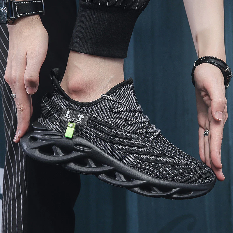 Damen Leichte Mesh-Laufschuhe mit atmungsaktivem Design und dämpfender Sohle Heidi Mode - Image 2