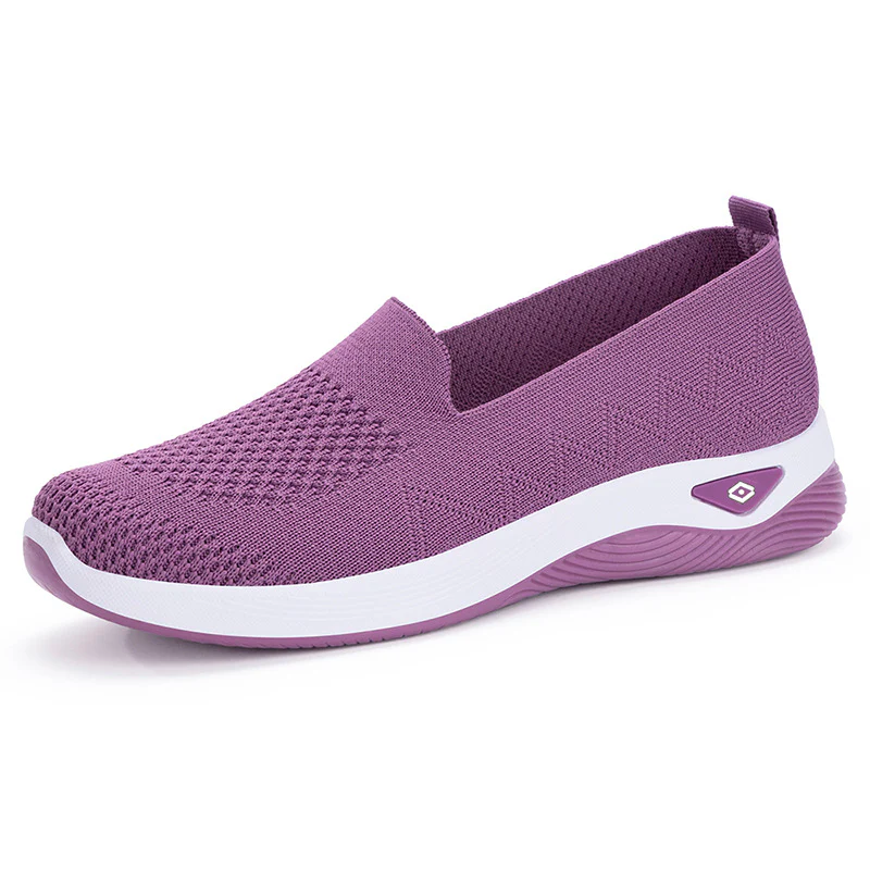 Damen Leichte Slip-On Freizeitschuhe mit atmungsaktivem Mesh-Obermaterial Heidi Mode - Image 6