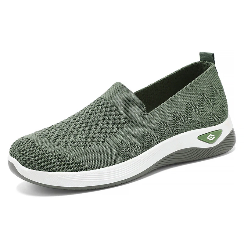 Damen Leichte Slip-On Freizeitschuhe mit atmungsaktivem Mesh-Obermaterial Heidi Mode - Image 8